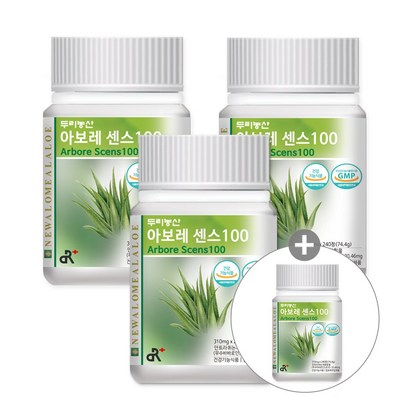 쾌변봤다! 알로에 아보레센스100 240정x3병병덤 배변원활 장건강 알로에정 리뷰 후기