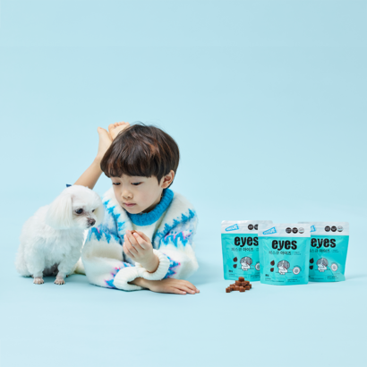 페스큐 강아지 눈&눈물자국 눈건강