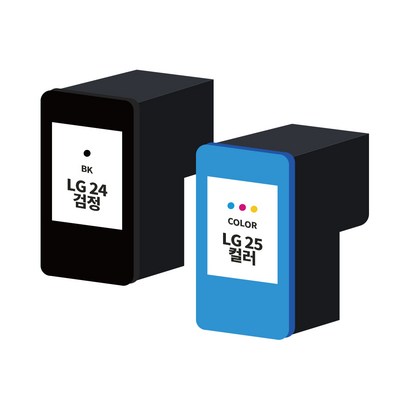 환 대용량 재생잉크 24 25 2색세트 I2250 I2230 I2210 I2270 I2290