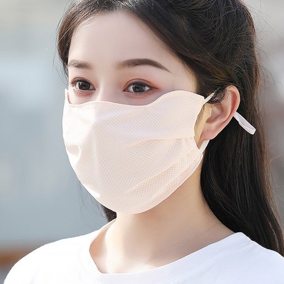 눈주변까지 보 UV자외선차단 시원한 여름용 쿨링 아이쉴드 메쉬마스크 골프 스포츠 운동