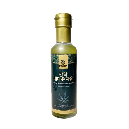 솔비타 먹는 식용 압착 대마종자유 캐나다산 대마종자오일 카나비노이드
