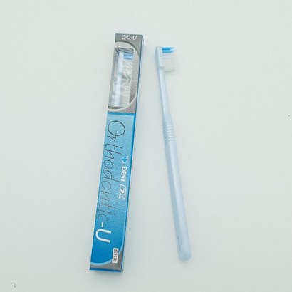 라이온 Orthodontic U 치아교정 칫솔 교정 교정용 치과용 부드러운정도 60