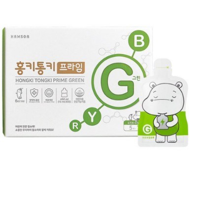함소아 홍키통키 프라임 그린 유아홍삼 리뷰후기