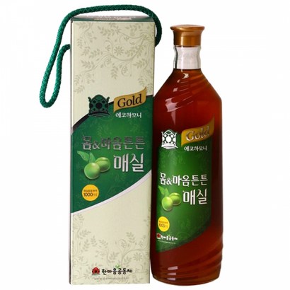 한마음 매실 원액 효소 1병 농축 액기스 선물포장 리뷰후기