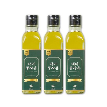대마종자유 대마씨유 오일 기름 햄프씨드유 오일 햄프시드 삼베씨 저온압착 샐러드 캐나다 X 3병 리뷰후기