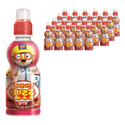 뽀로로 귀여운 내친구 어린이 음료 딸기맛 235 리뷰후기