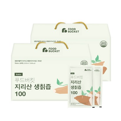 푸드버킷 지리산 생칡즙 100 리뷰후기