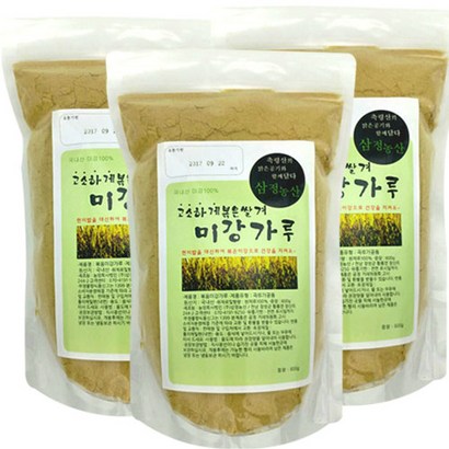 삼정농산 쌀겨