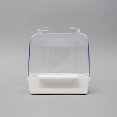 R 럭스 걸이식 외부욕조 2개 SET 앵무새 모이통 목욕