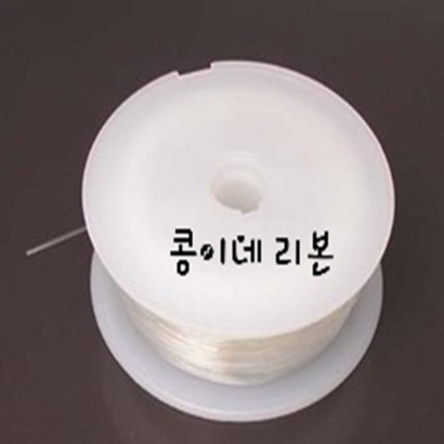 팔찌 목걸이 만들기 쭉쭉 늘어나는 우레탄줄 비즈공예재료/팔찌고무줄/우레탄고무줄/우레탄줄