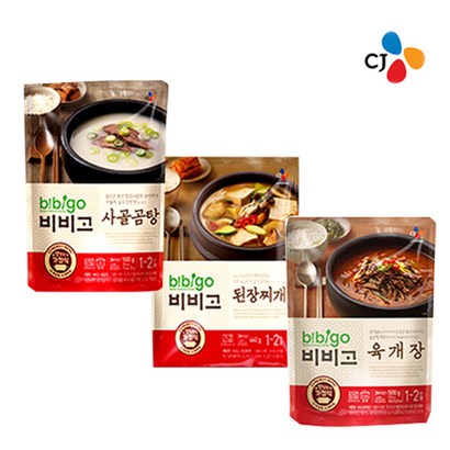 cj 비비고 사골곰탕육개장된장찌개