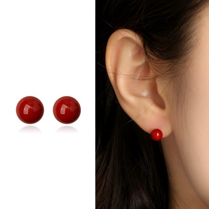 코알라주얼리 14K 심플 산 귀걸이