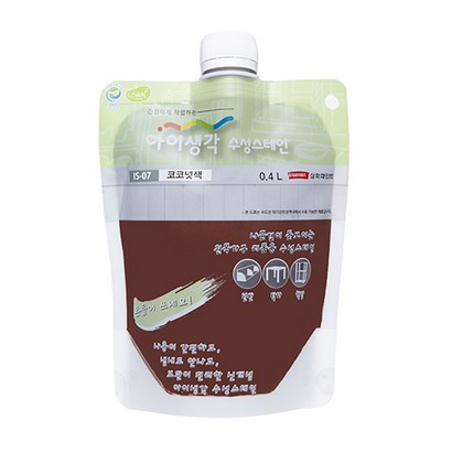 홈앤톤즈 목재페인트_아이생각 수성 스테인 04L 리뷰후기