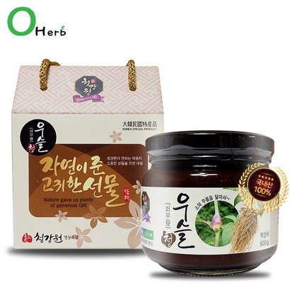 오허브 국내산 우슬청 쇠무릎청 선물용 리뷰후기