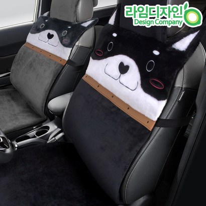블랙탄이 겨울 자동차시트커버