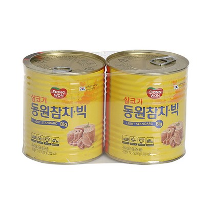 동원 동원살코기 빅 참치 * 2개입 1 리뷰후기