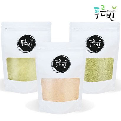 푸른빈 차전자피다시마가루어성초가루 각