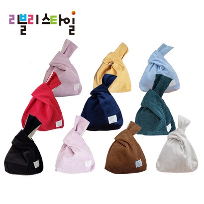 가엔가 미니 에코백 파우치형 손목가방 10종