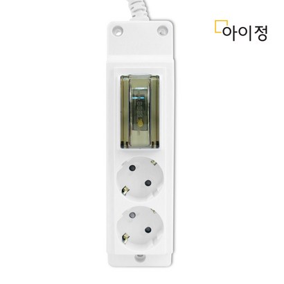 현대일렉트릭 고용량 멀티탭 과부하차단 멀티콘센트 에어컨용 4000W