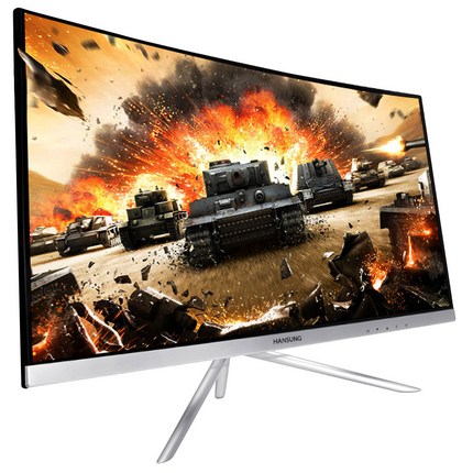한성컴퓨터 59.8 cm Full-HD 커브드 모니터, Ultron 2457C(무결점)