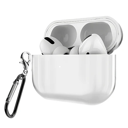 아이엠듀 에어팟 투명 TPU 케이스, 1개