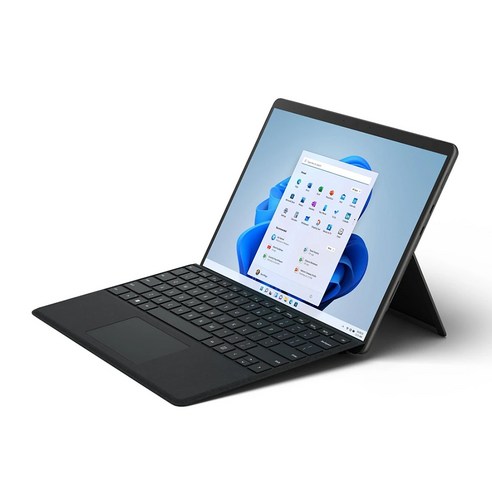 마이크로소프트 2022 Surface Pro8 13 + 블랙 타입커버, 코어i7 11세대, 256GB, 16GB, WIN11 Home, 8PV-00030