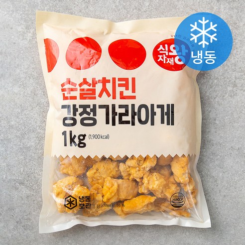 식자재왕 강정 가라아게 순살치킨 (냉동), 1kg, 1개