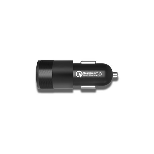 다이아코트 QC 3.0 파워풀 초고속 USB 충전기 시거잭, TCH100, 블랙