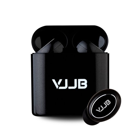 VJJB air suit 블루투스 5.0 무선 이어폰 자동페어링, 혼합색상
