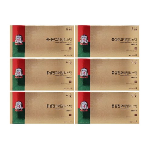 정관장 홍삼진고데일리스틱(10gX30포) 2박스, 300g, 2개