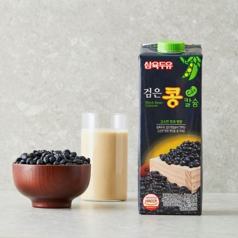 삼육두유 검은콩칼슘, 950ml, 12개