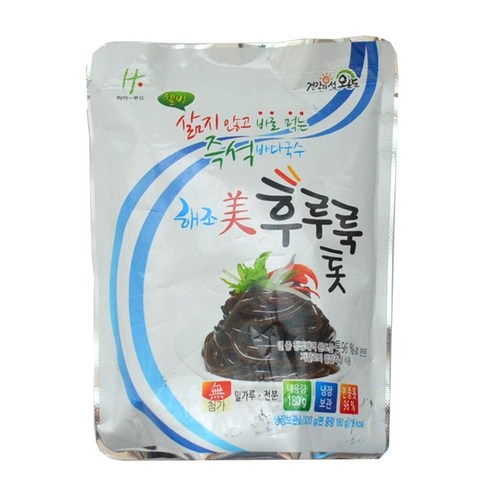 해조미 톳국수 10봉 톳국수10 소스없음 리뷰후기
