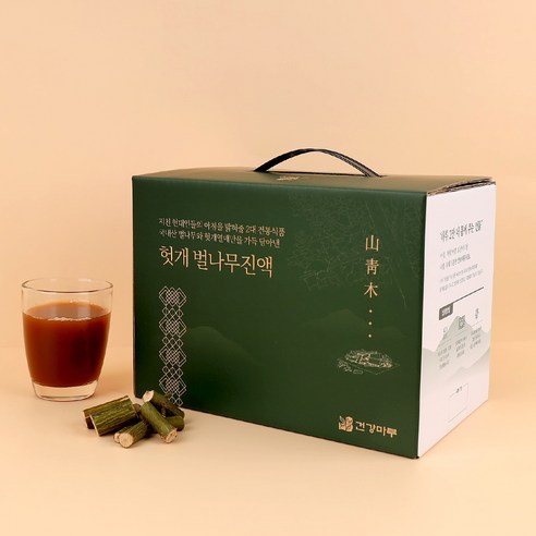 건강마루 헛개먹은 벌나무즙 벌나무엑기스 벌나무진액 50포 리뷰후기