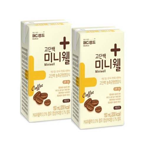 메디푸드 미니웰 커피맛 리뷰후기