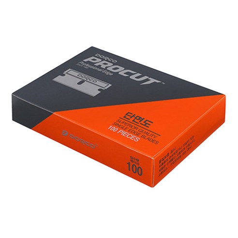 도루코 단면도 100날 면도날 PROCUT 단면 리뷰후기