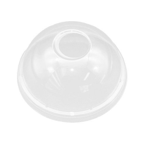 이솔산업 생분해성 옥수수 친환경 PLA 아이스컵 뚜껑 돔형리드 925파이 공용 1봉 100개 리뷰후기