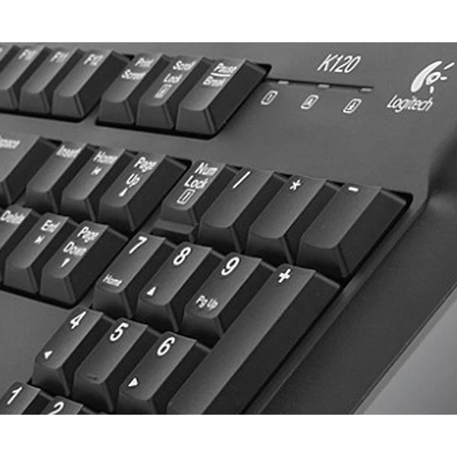 로지텍 USB 유선 일반형 키보드, K120
