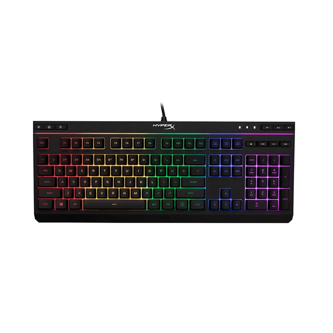 하이퍼엑스 Alloy Core RGB 게이밍 유선 일반형 키보드, 혼합색상, HX-KB5ME2-US