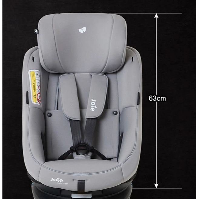 조이 뉴 스핀 360 회전형 신생아 카시트 ISOFIX, 그레이플란넬