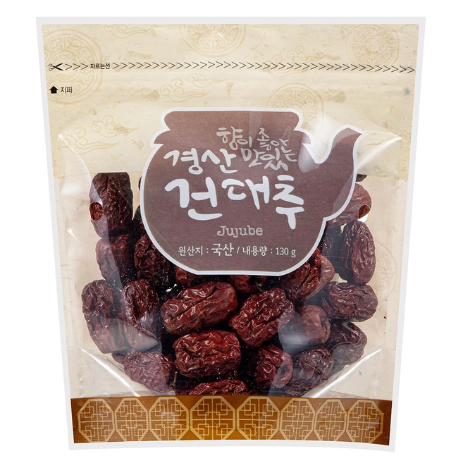 산들 경산 건대추 상초, 130g, 1봉