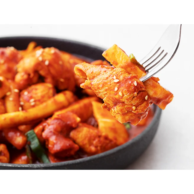 바른식 춘천식 닭갈비 떡볶이 2인분 (냉동), 950g, 1개