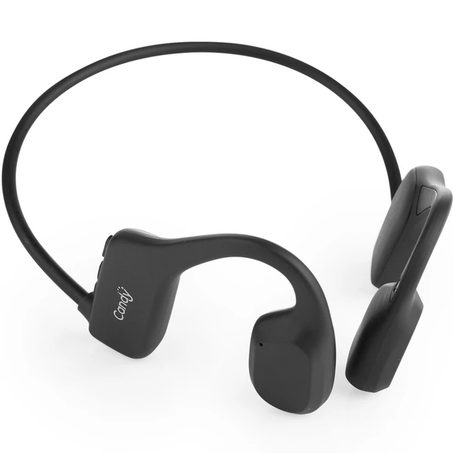 캔디 골전도 MP3 플레이어 블루투스 이어폰, BE-11WM, 블랙