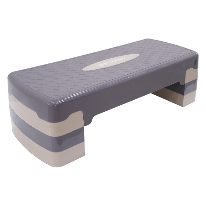 이고진 3단 스텝박스 헬스소품, 더스트그레이, 1개