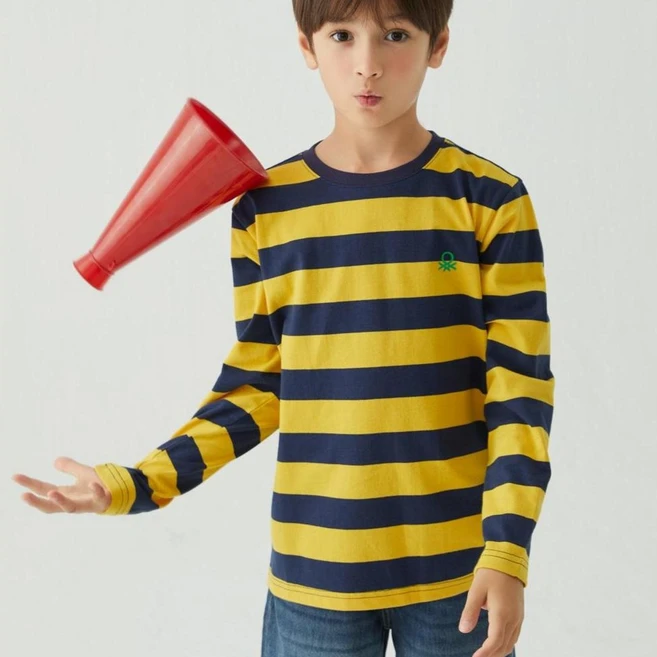 상품명:베네통 아동용 티셔츠 BNKI003 BNUTS4O22T