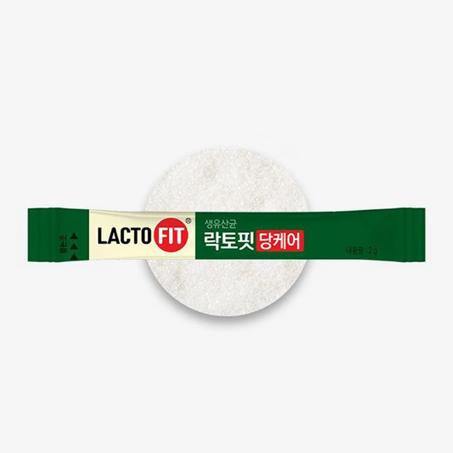 락토핏 생유산균 당케어, 120g, 2개