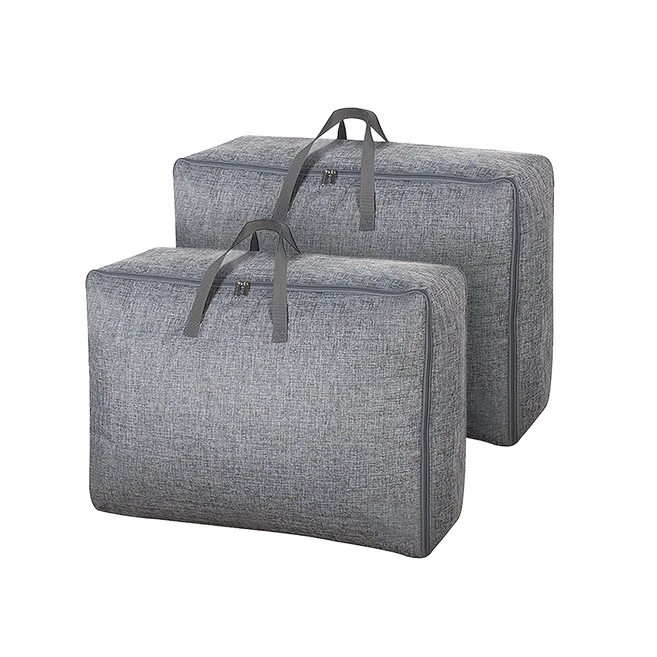 코멧 홈 방수 이불 케이스 특대형 70 x 50 x 28 cm, 그레이, 2개