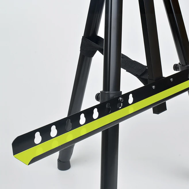 세븐집 휴대용 접이식 이젤 액자받침대 블랙 1kg