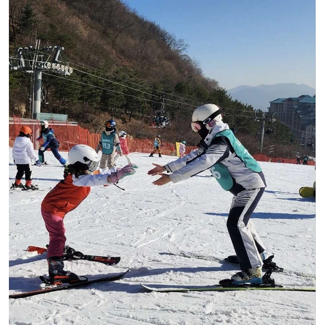 [곤지암] 살로몬 스키스쿨 곤지암리조트 스키장 유아 성인 스키 전문 강습