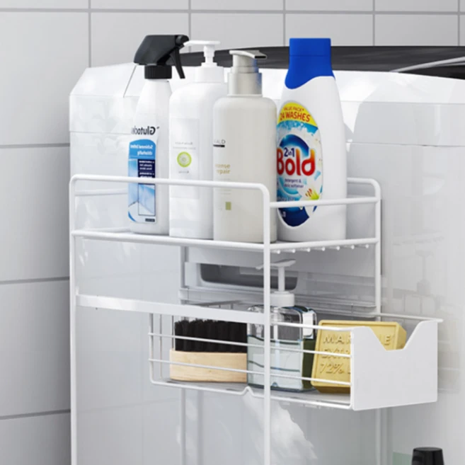 리빙리 슬라이딩 다용도 자석선반, 1개, 화이트