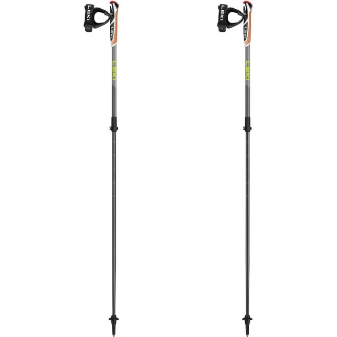 LEKI 65326142 스핀 샤크 SL 스키 폴 100-130cm, 1개